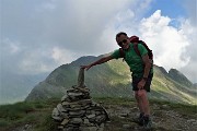 34 In vetta a Cima Lemma (2348 m), Pizzo Scala ( 2427 m) alle mie spalle